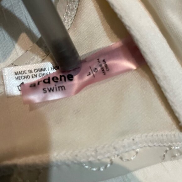 Ardene Bikini Top Floral White Size Large - Picture 6 of 6